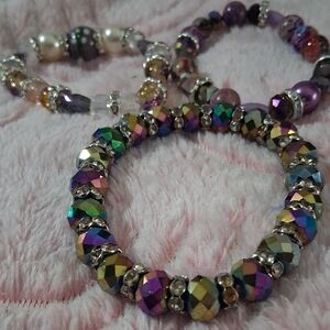 Multicolor Beaded Bracelet Set